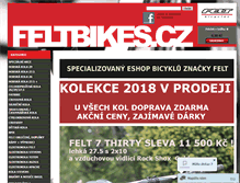 Tablet Screenshot of feltbikes.cz